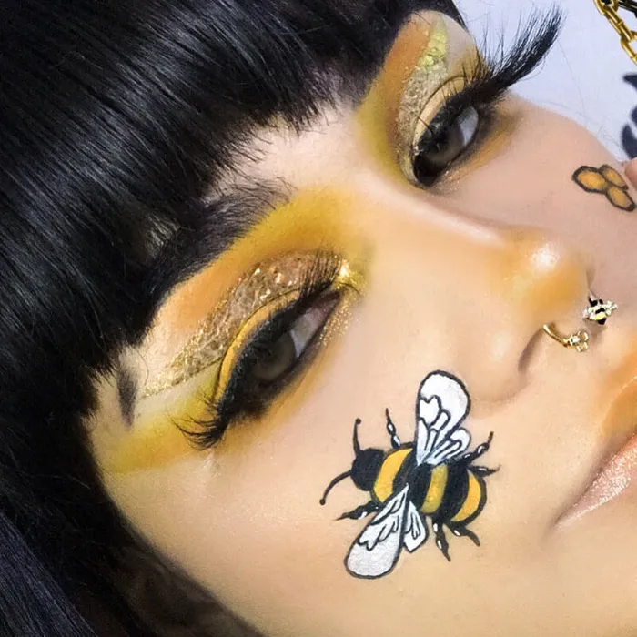 OUFER BODY JEWELRY Rings 16G Gold Honeybee Septum Ring Horseshoe Daith Earring OUFER BODY JEWELRY Rings 16G Gold Honeybee Septum Ring Horseshoe Daith Earring