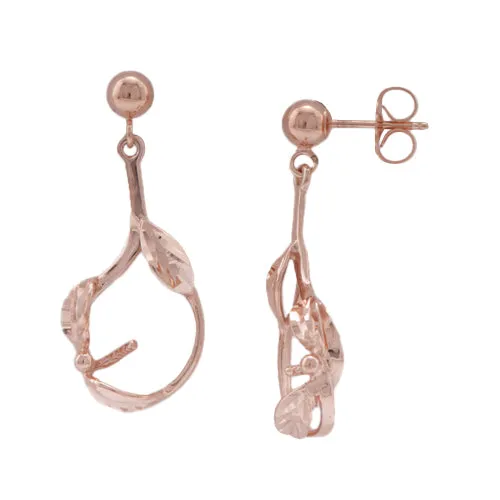 Pick A Pearl Maile Earrings in Rose Gold PickAPearl Earrings