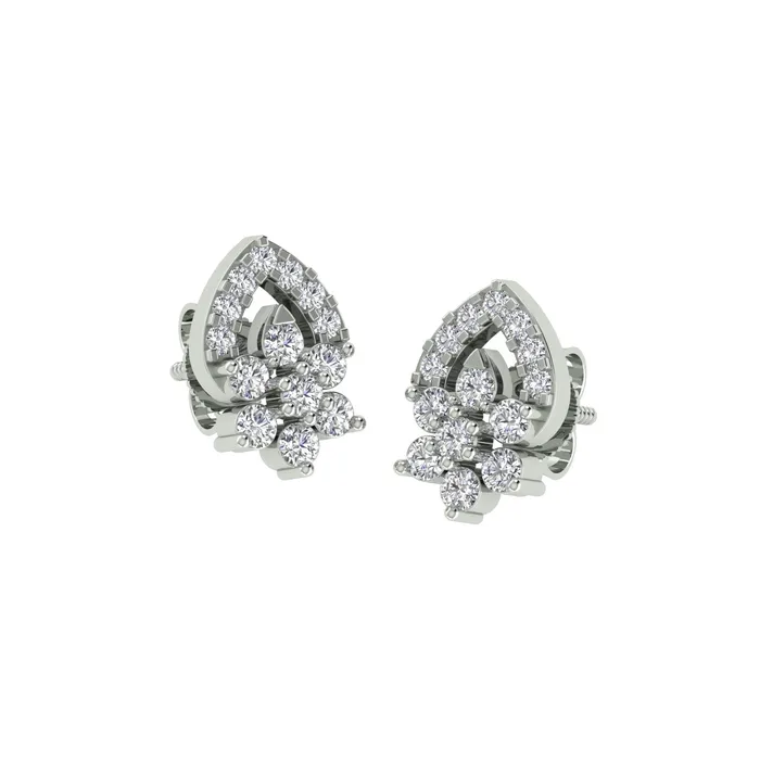 PreStyled Sets 18k White Gold and Diamond Stud with gold weight of 176g Gold Palace PreStyled Sets 18k White Gold and Diamond Stud with gold weight of 176g Gold Palace