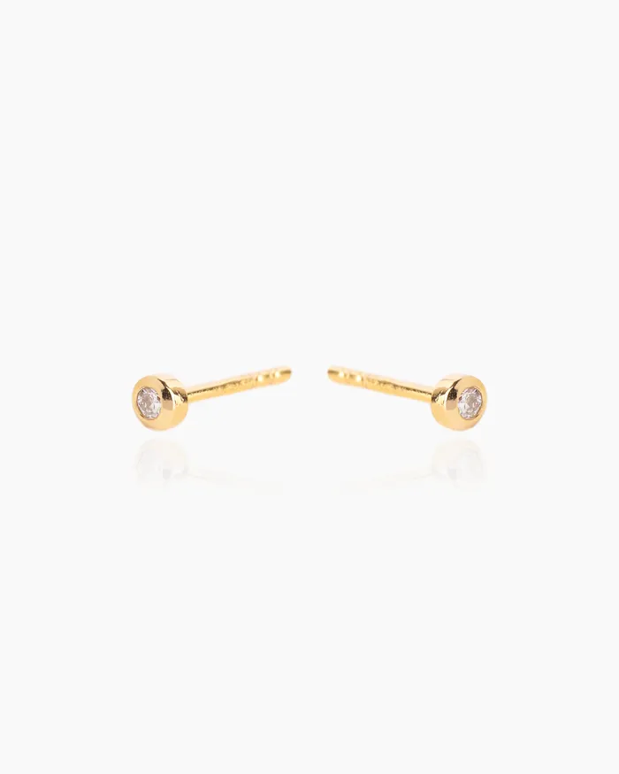 PreStyled Sets Penny Pairs Livi Lab Grown Diamond Gold Studs
