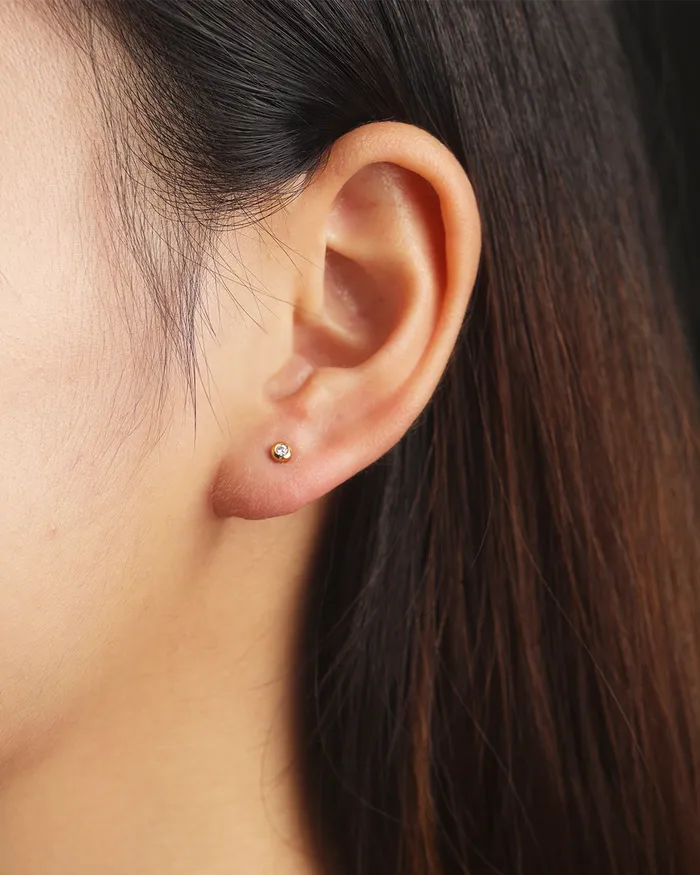 PreStyled Sets Penny Pairs Livi Lab Grown Diamond Gold Studs PreStyled Sets Penny Pairs Livi Lab Grown Diamond Gold Studs