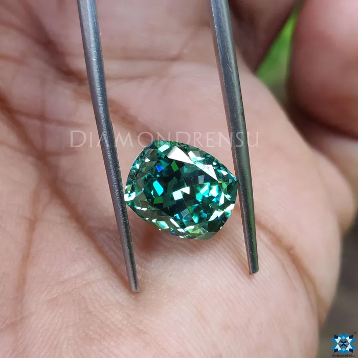 Rings 396 CT lovely Cushion Divine loose moissanite best for Engagement Ring Diamondrensu Rings 396 CT lovely Cushion Divine loose moissanite best for Engagement Ring Diamondrensu