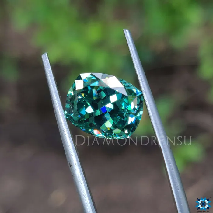 Rings 396 CT lovely Cushion Divine loose moissanite best for Engagement Ring Diamondrensu Rings 396 CT lovely Cushion Divine loose moissanite best for Engagement Ring Diamondrensu