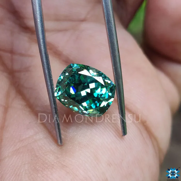 Rings 396 CT lovely Cushion Divine loose moissanite best for Engagement Ring Diamondrensu Rings 396 CT lovely Cushion Divine loose moissanite best for Engagement Ring Diamondrensu