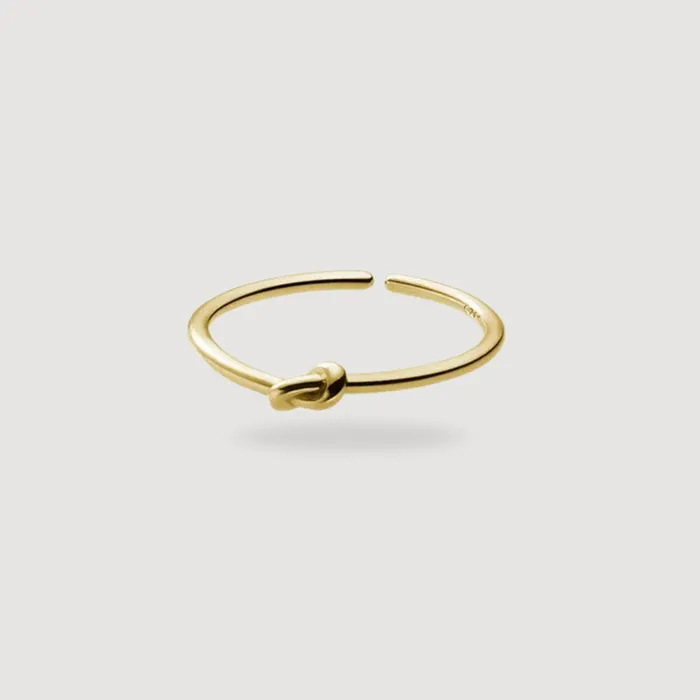 Rings Hidden Forever Promise Knot Ring