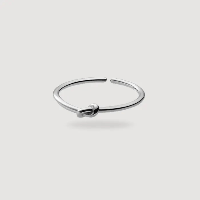 Rings Hidden Forever Promise Knot Ring