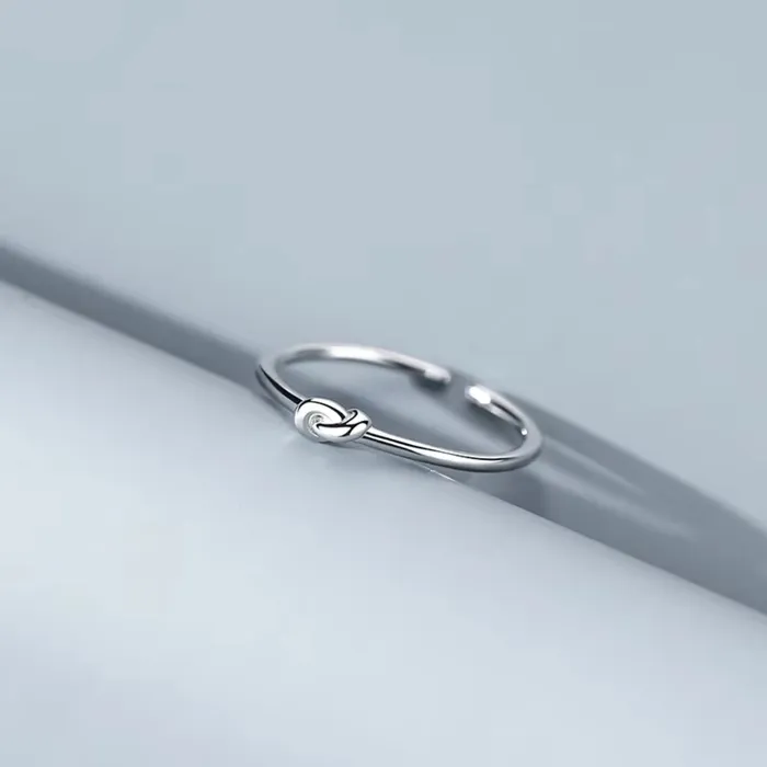 Rings Hidden Forever Promise Knot Ring