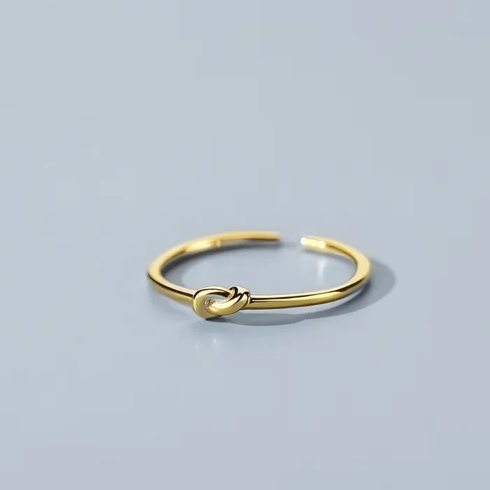 Rings Hidden Forever Promise Knot Ring