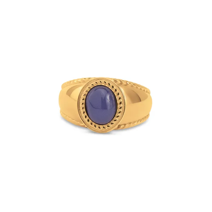 Rings Melano Melano Vivid Coastal Pulse Ring Set
