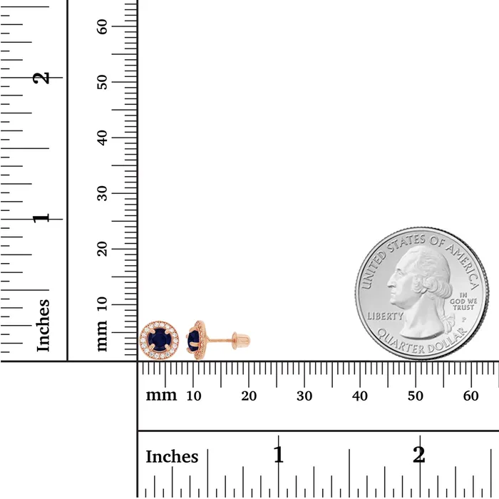 Silver Earrings Sterling Silver Rhodium 45mm Amethyst 1mm Created White Sapphire Milgrain Halo Screwback Earrings Silver Earrings Sterling Silver Rhodium 45mm Amethyst 1mm Created White Sapphire Milgrain Halo Screwback Earrings