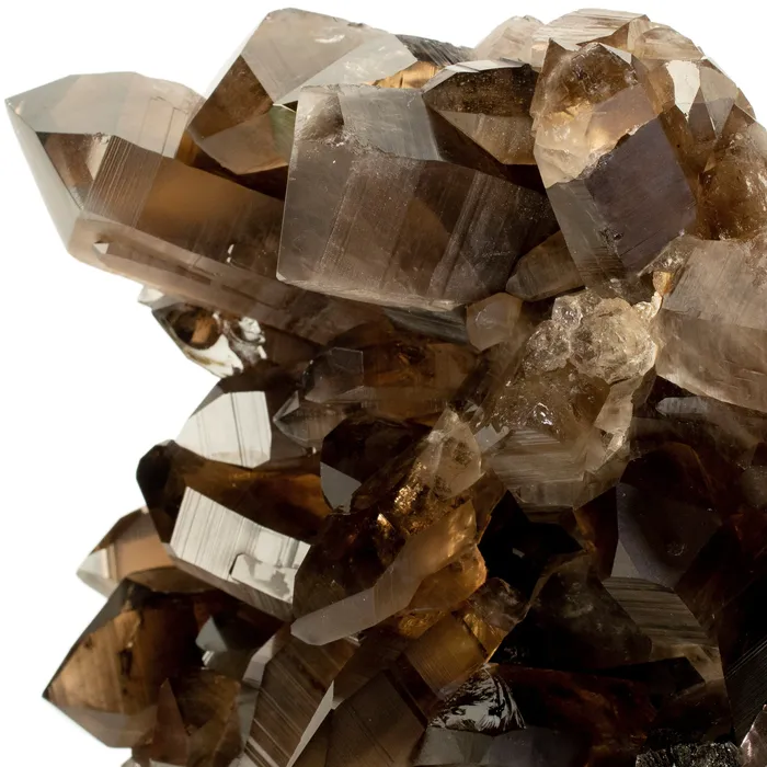 Smoky Quartz Cluster from Brazil on Custom Stand 30 81 lbs Kalifano Charm Necklaces