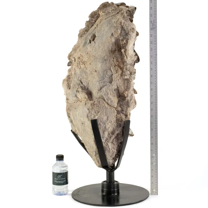 Smoky Quartz Cluster from Brazil on Custom Stand 30 81 lbs Kalifano Charm Necklaces