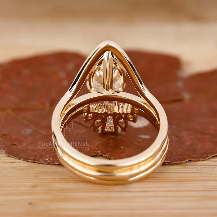 Trio Wedding Ring Set The Ultimate Expression of Love Diamondrensu Rings