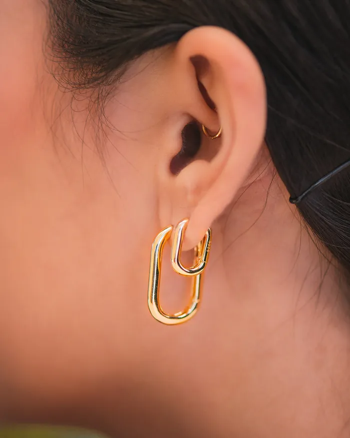Venus Gold Hoops Penny Pairs PreStyled Sets Venus Gold Hoops Penny Pairs PreStyled Sets