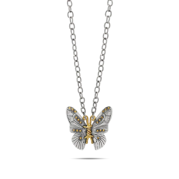 Waxing Poetic Necklaces Unbound Butterfly Necklace 16